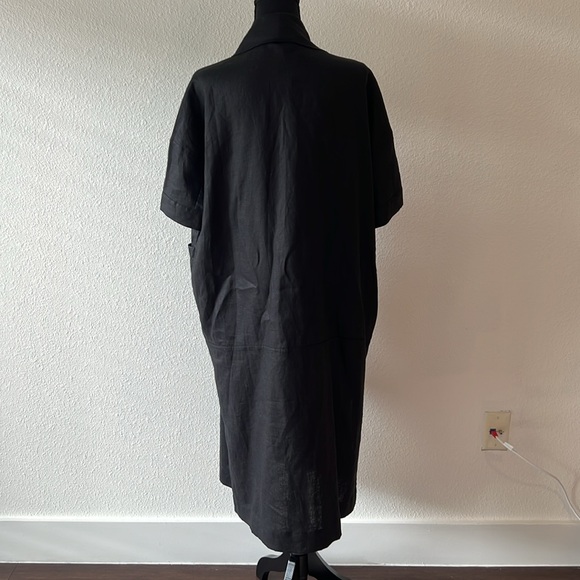 Unconditional London 100% Linen Kimono in Black Size XS - Picture 5 of 7